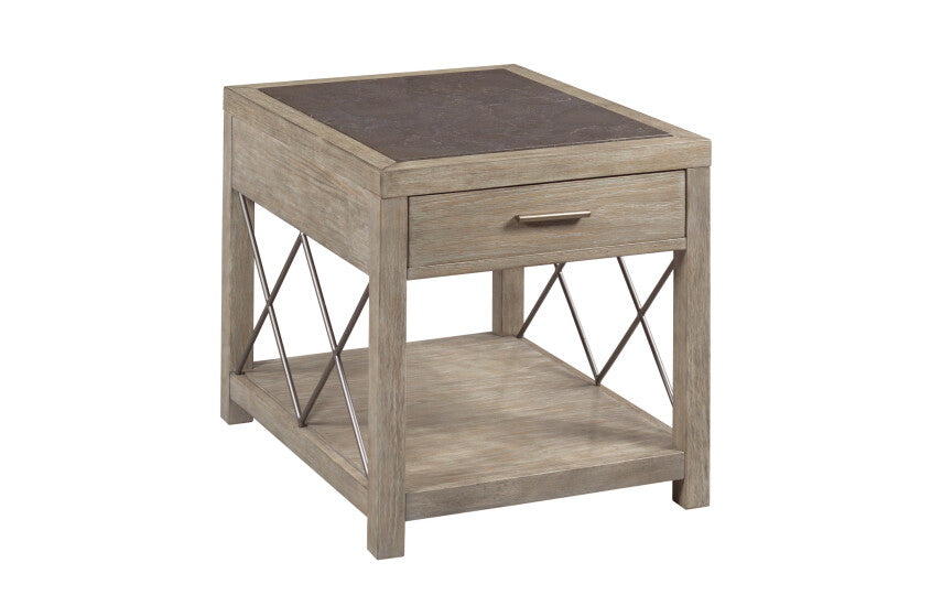 RECTANGULAR DRAWER END TABLE Primary
