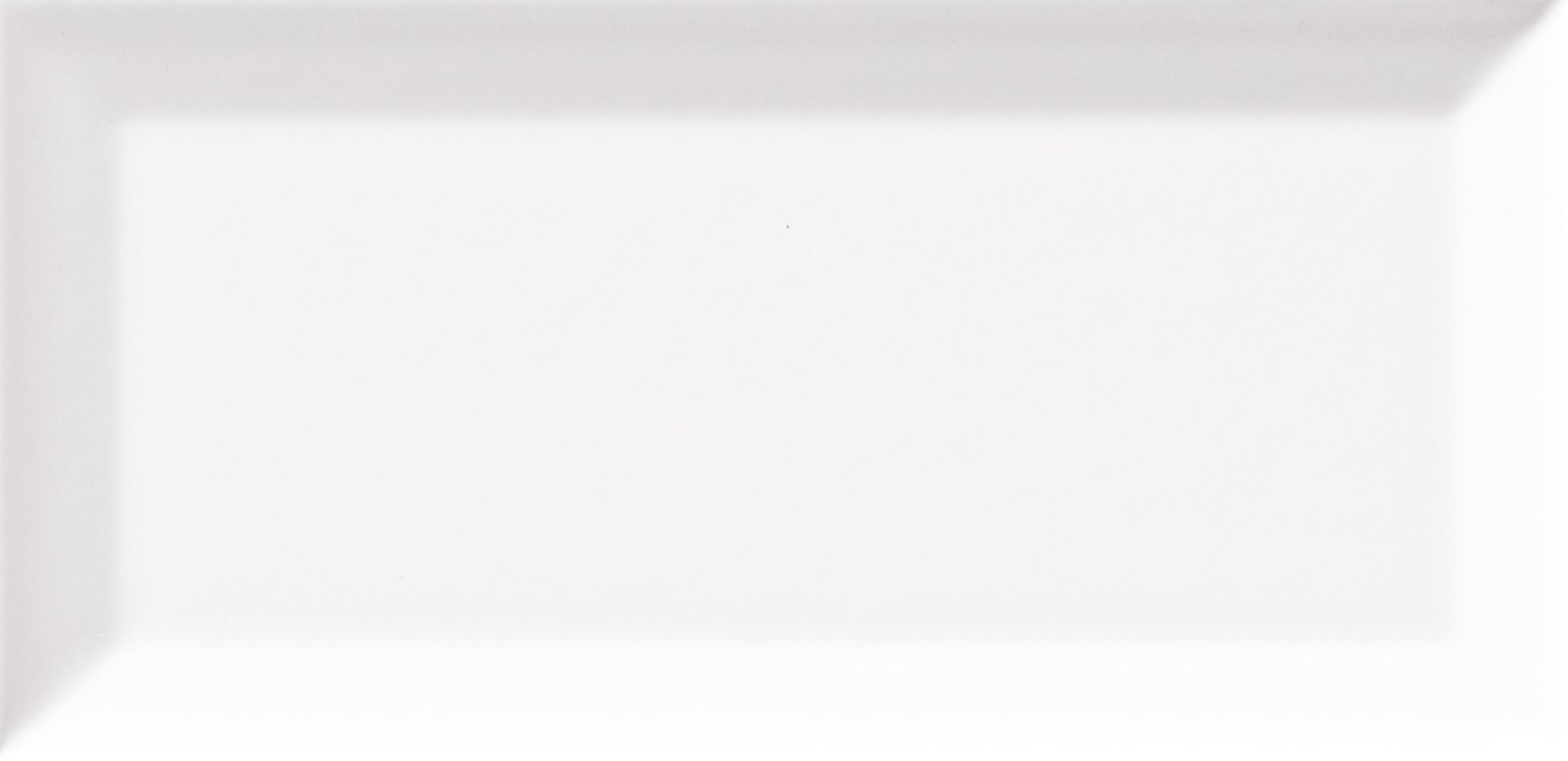 Roca Tile - Texture White Ice Bright 3 x 6 Beveled