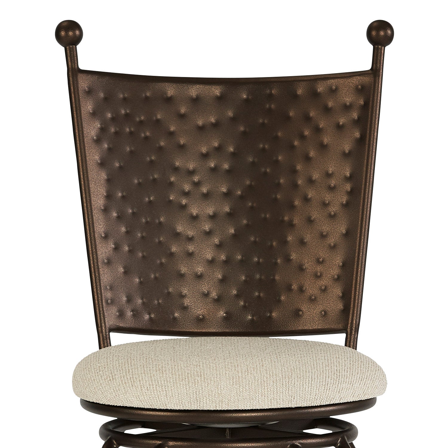 Woodland B225H26S Sunbronze finish Haze90378 fabric closeup