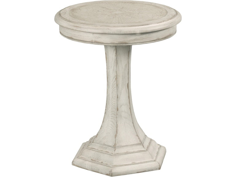 American Drew Civette Round End Table - Creme 309-916C