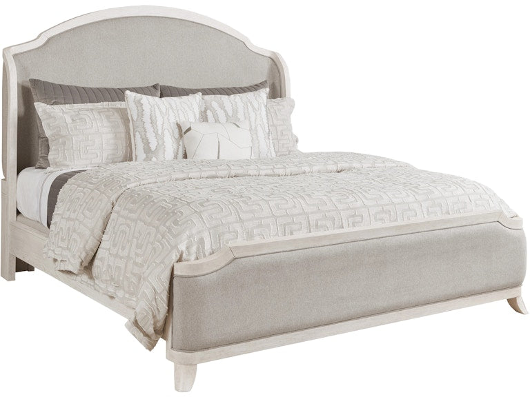 American Drew Carlyn Upholstered Queen Bed - Complete 266-313R