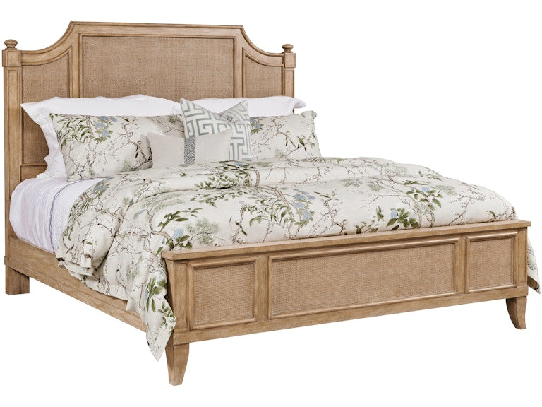 American Drew Queen Randall Panel Bed - Complete 483-313R