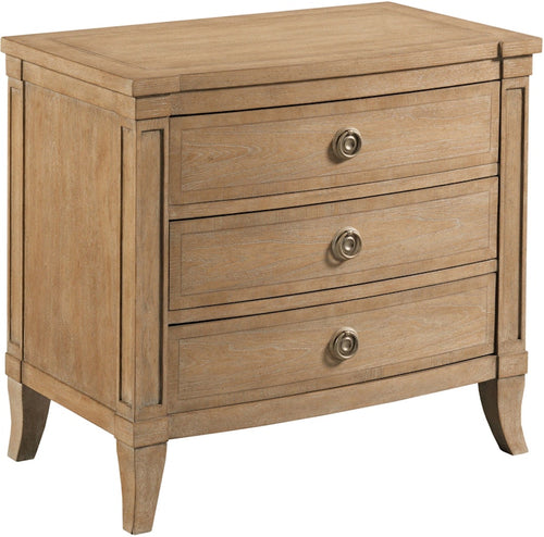 American Drew Chastain Three Drawer Nightstand 483-420