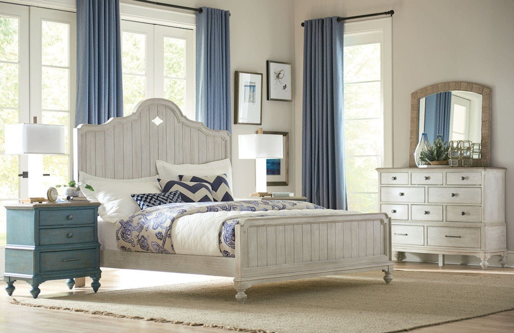 American Drew Laurel Panel Queen Bed Complete 750-304R
