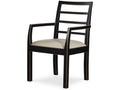 Century Furniture Dara Arm Chair - Black And Gold AE-CCU-3164A-F1
