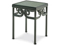 Century Furniture Augustine Metal Side Table With Tempered Glass AE-D41-79