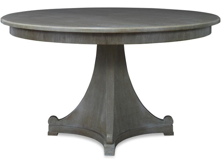 Century Furniture Dawning 48 Quad-pedestal Round Dining Table AE9-313