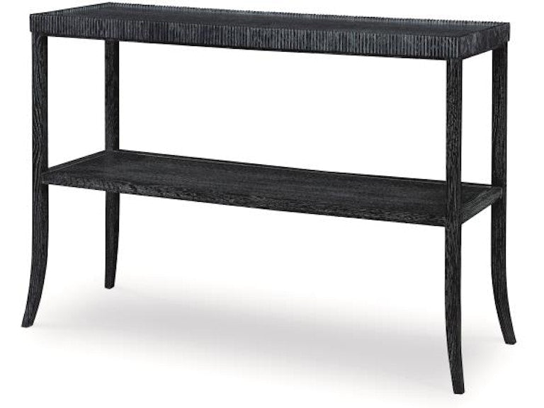 Century Furniture Emile Shelf Table - Black Cerused AEA-639