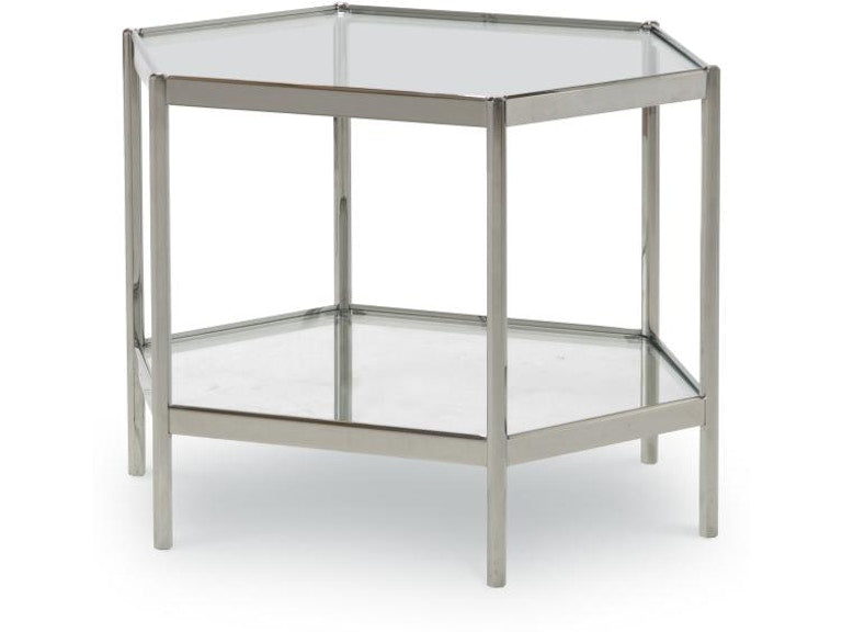 Century Furniture Dax Side Table With Glass Top AEA-646-1