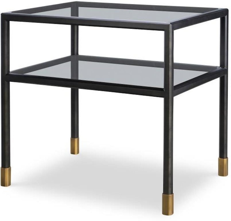 Century Furniture Jennings Side Table (Glass) AEA-682-1