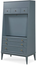 Century Furniture Hallings Secretary - Dusk Blue AEB-765