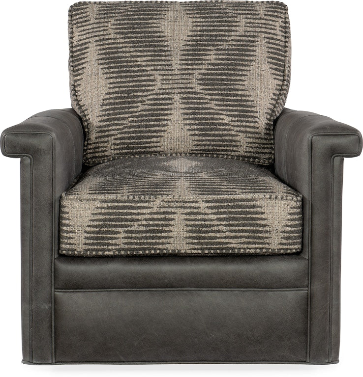 Bradington Young Mallory Swivel Chair 874-25SW