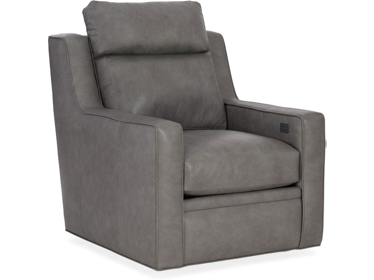 Bradington Young Raymond Swivel Chair - Two Piece Back 201-25SW-2