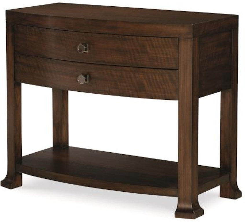 Century Furniture Cline Bowfront Nightstand - Brunette B1H-221