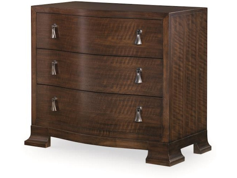 Century Furniture Frasier Serpentine Nightstand - Brunette B1H-223