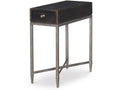 Century Furniture Charles Chairside Table - Black Rustic B2B-612
