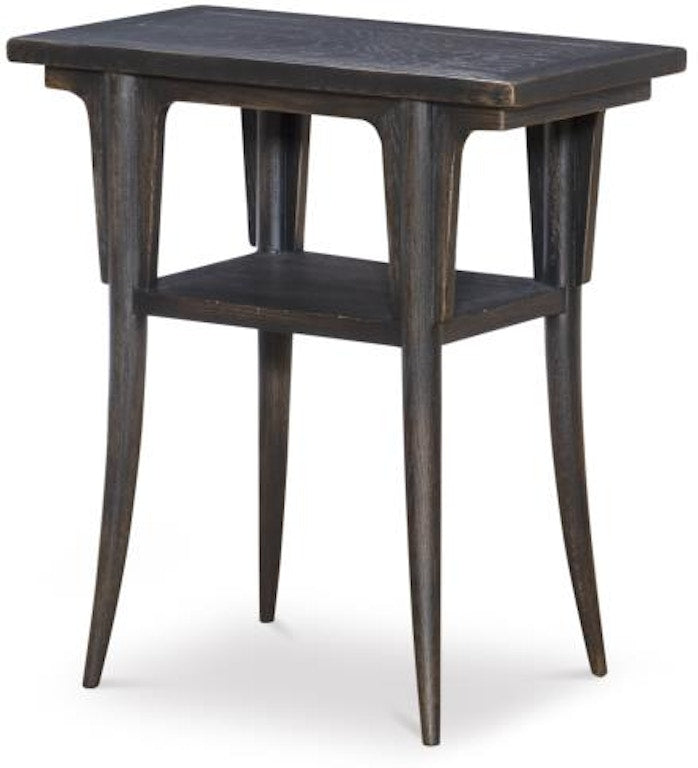 Century Furniture Albert Accent Table - Black Rustic B2B-624