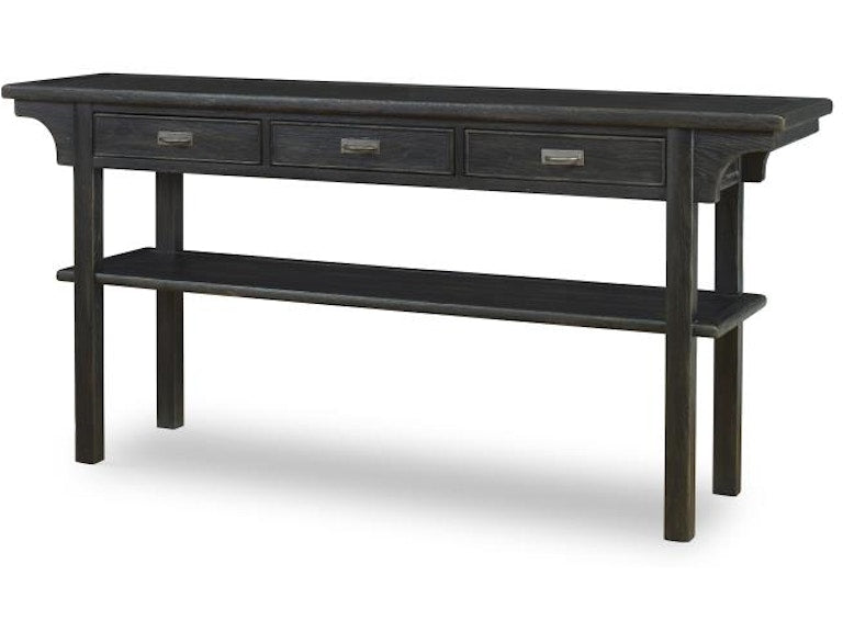 Century Furniture Tyson Console - Black Rustic B2B-725