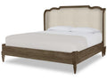 Century Furniture Nichole Upholstered Bed King 6/6 - Brown Rustic B2H-146