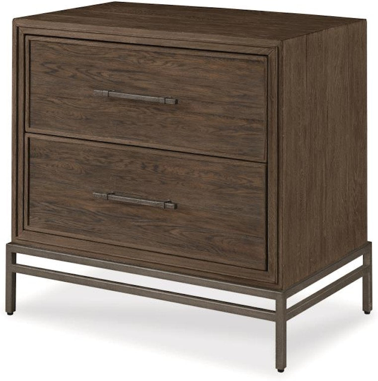 Century Furniture Benton Nightstand - Brown Rustic B2H-223