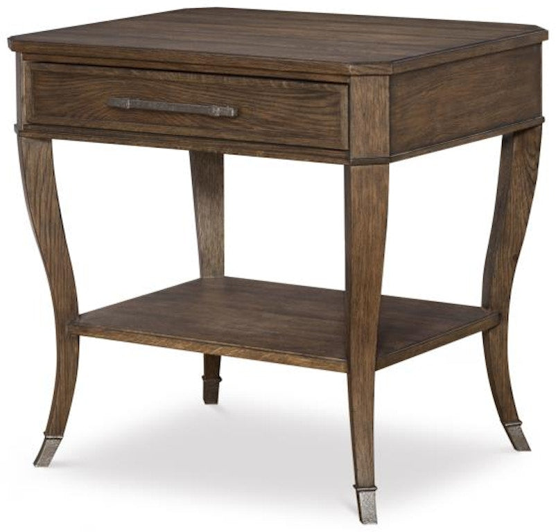 Century Furniture Benjamin Side Table - Brown Rustic B2H-626