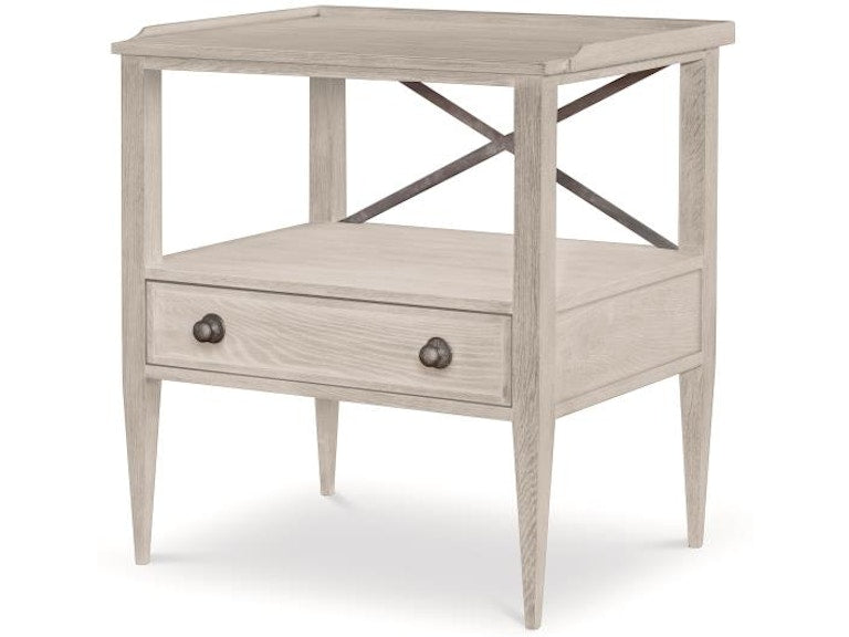 Century Furniture William Nightstand - White Rustic B2W-221