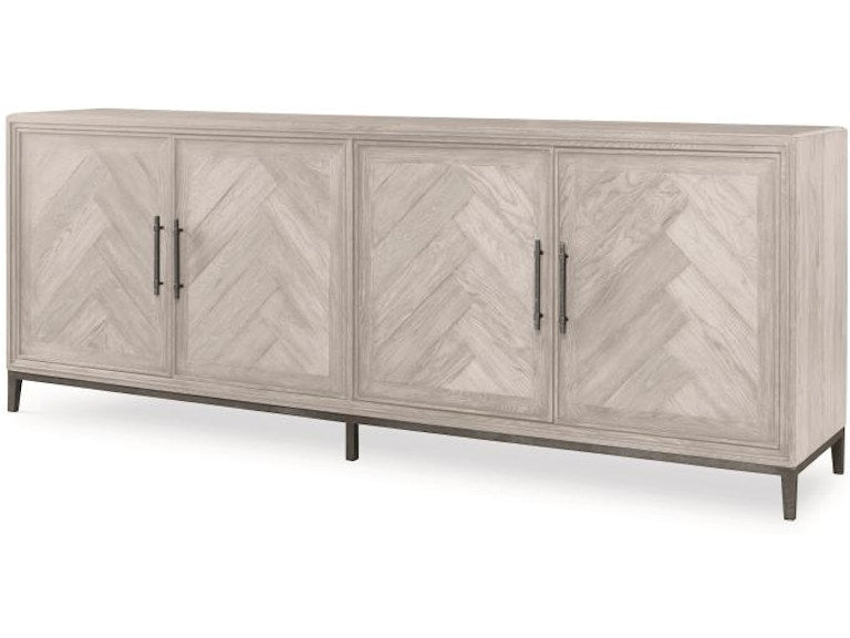 Century Furniture Blake Credenza - White Rustic B2W-406