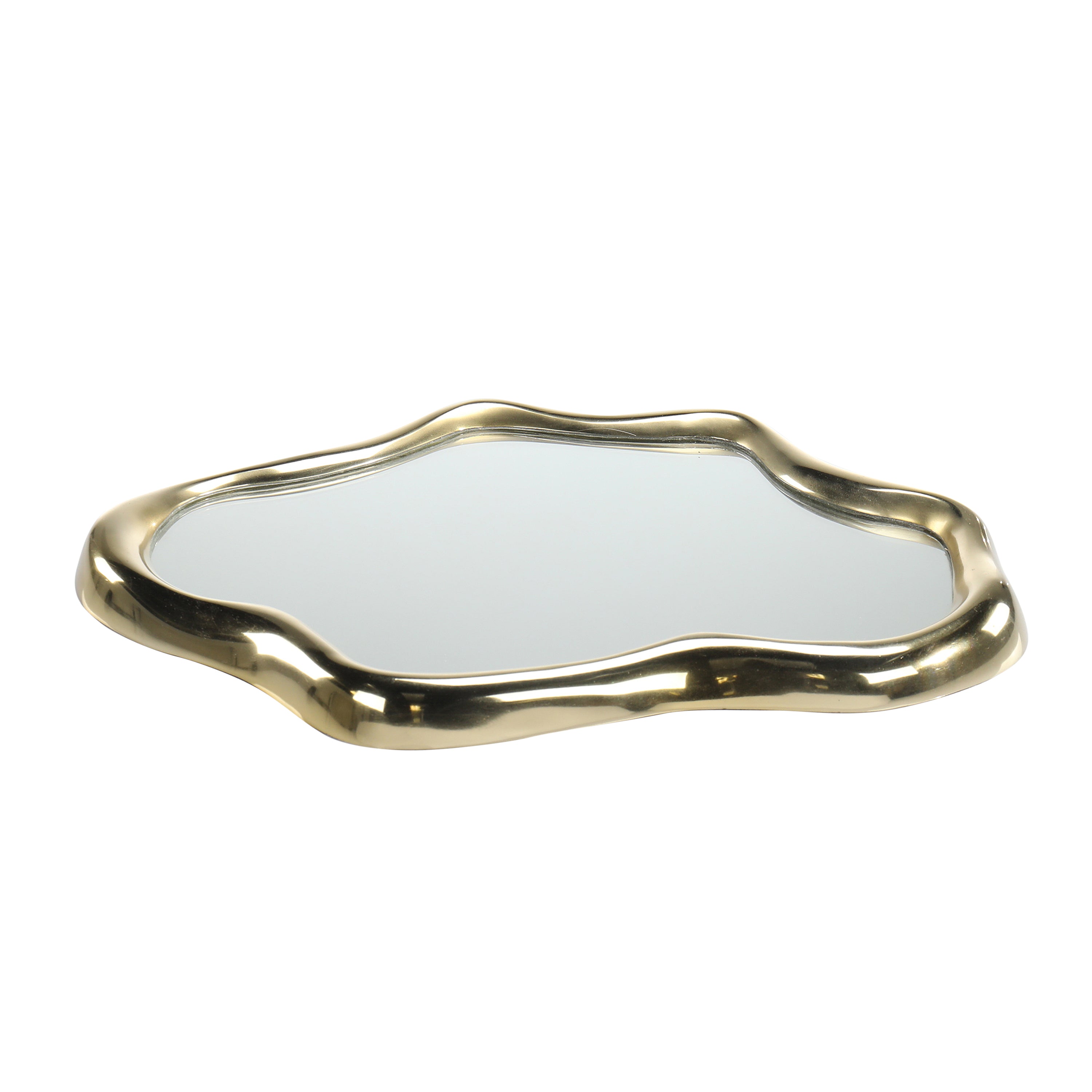 Flowing Gold Trays, Set of 2 | John-Richard - JRA-15092S2