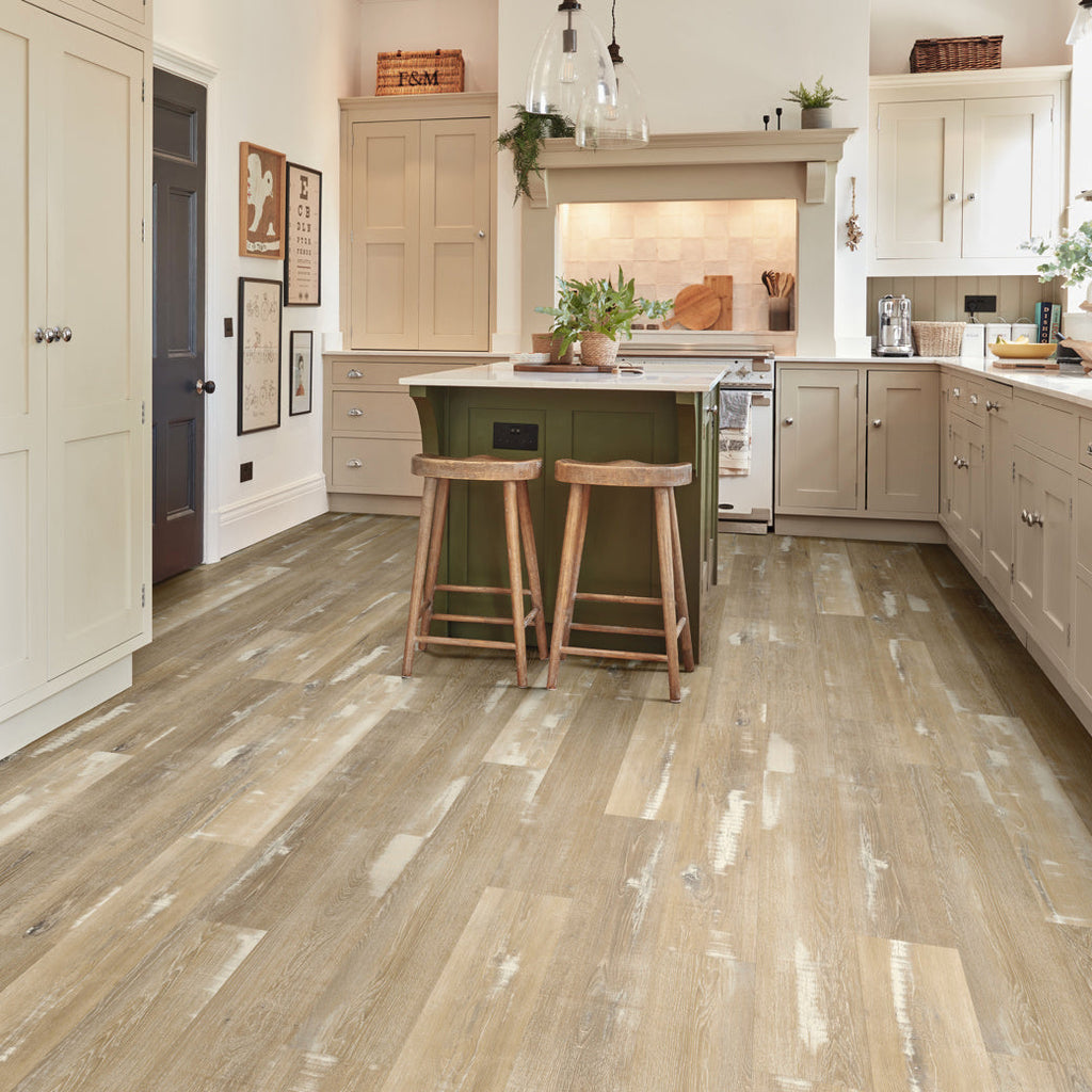 Karndean Luxury Vinyl Van Gogh Rigidcore Blond Farmhouse Oak