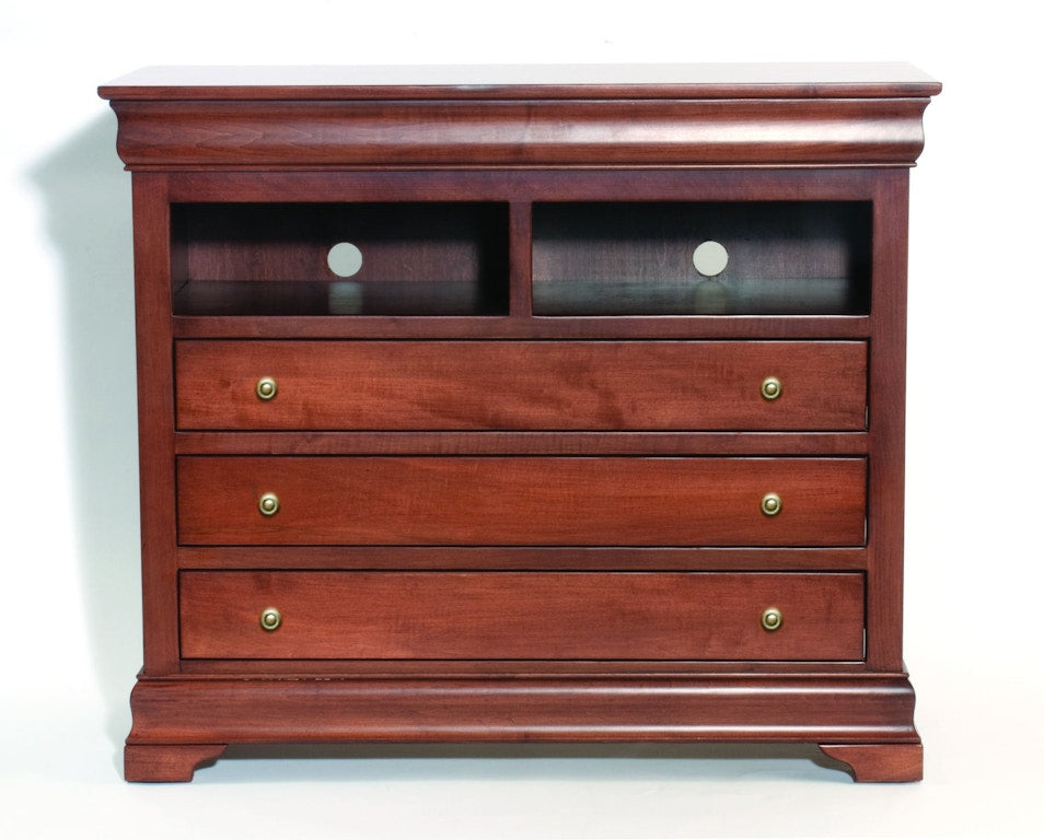YUTZY WOODWORKING Bordeaux Media Chest 92080