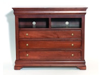 YUTZY WOODWORKING Bordeaux Media Chest 92080