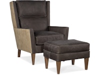 Bradington Young Roen Ottoman 411-OT