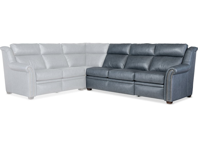 Bradington Young Robinson Right Arm Facing Reclining Sofa - Two Piece Back 206-62-2
