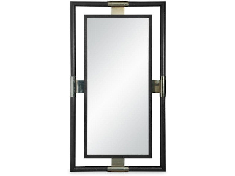 Century Furniture Corso Floor Mirror - Black Cerused C1H-831