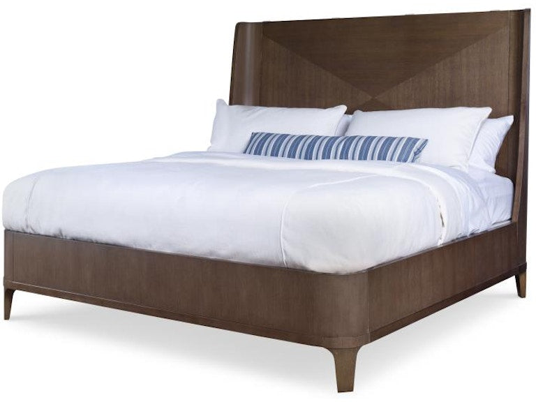 Century Furniture Bowery Place Bed - Queen 5/0 - Bowery Cerused C4h-135