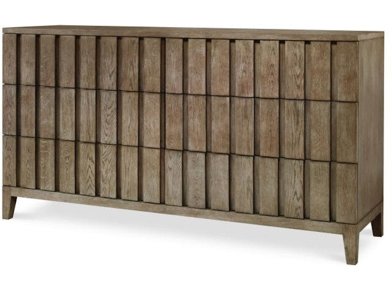 Century Furniture Casa Bella Louvered Dresser - Timber Grey C5h-205