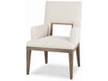 Century Furniture Casa Bella Upholstered Dining Arm Chair - Timber Grey C5h-532