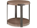 Century Furniture Casa Bella Sunburst Chairside Table - Timber Grey C5h-621