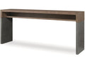 Century Furniture Casa Bella Curved Front Console - Timber Grey C5h-721