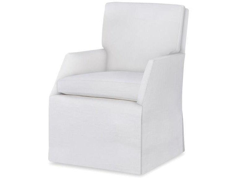 Century Furniture Aria Host Chair With Casters C69-572