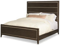 Century Furniture Aria Bed - Queen 5/0 - Brownstone/Oxford White C6c-145