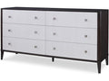 Century Furniture Aria Dresser - Brownstone/Oxford White C6c-204