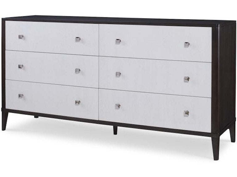 Century Furniture Aria Dresser - Brownstone/Oxford White C6c-204
