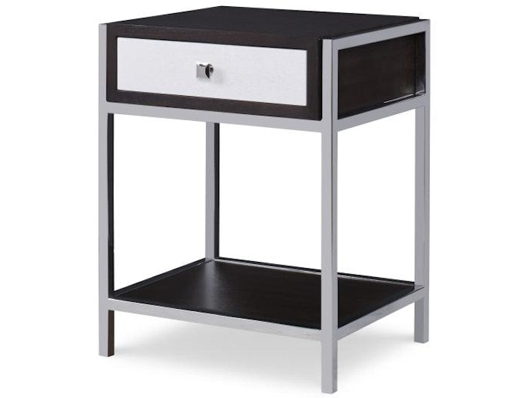 Century Furniture Aria Nightstand - Brownstone/Oxford White C6c-221