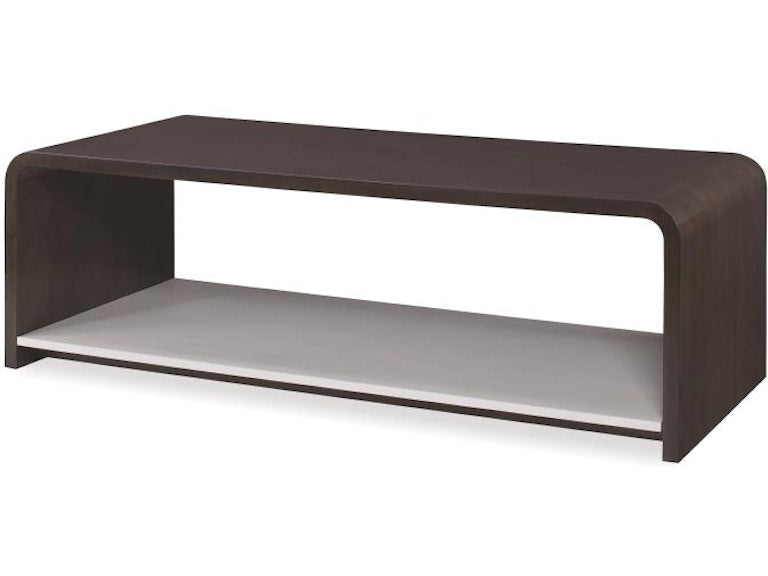 Century Furniture Aria Cocktail Table - Brownstone/Oxford White C6c-603