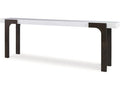 Century Furniture Aria Console Table - Brownstone/Oxford White C6c-723