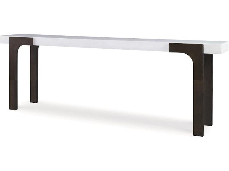 Century Furniture Aria Console Table - Brownstone/Oxford White C6c-723