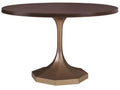 Century Furniture Molly Gold Pedestal 48 Round Dining Table C79-304