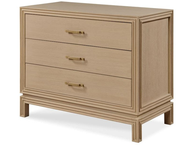 Century Furniture Lewis Large Three Drawer Nightstand - Stocked C7A-225-V1