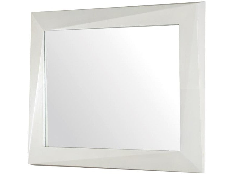 Century Furniture Faceted Mirror - Light Parchment C7A-234-V1